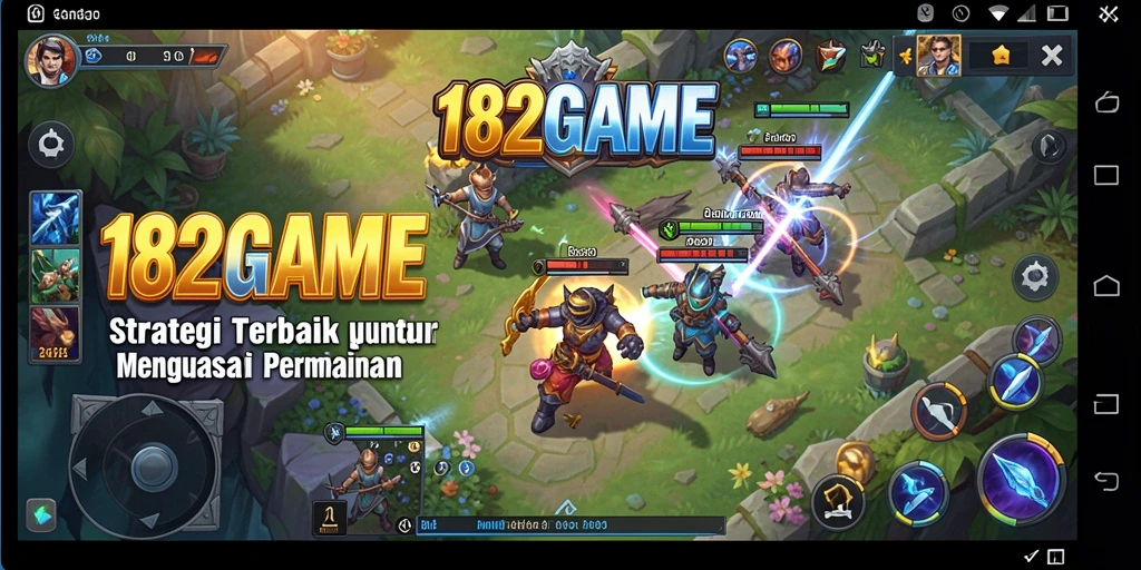 Gameplay seru 182GAME dengan elemen strategi menantang.