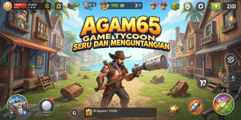 Tampilan gameplay AGAM66 yang menawan dan penuh strategi.
