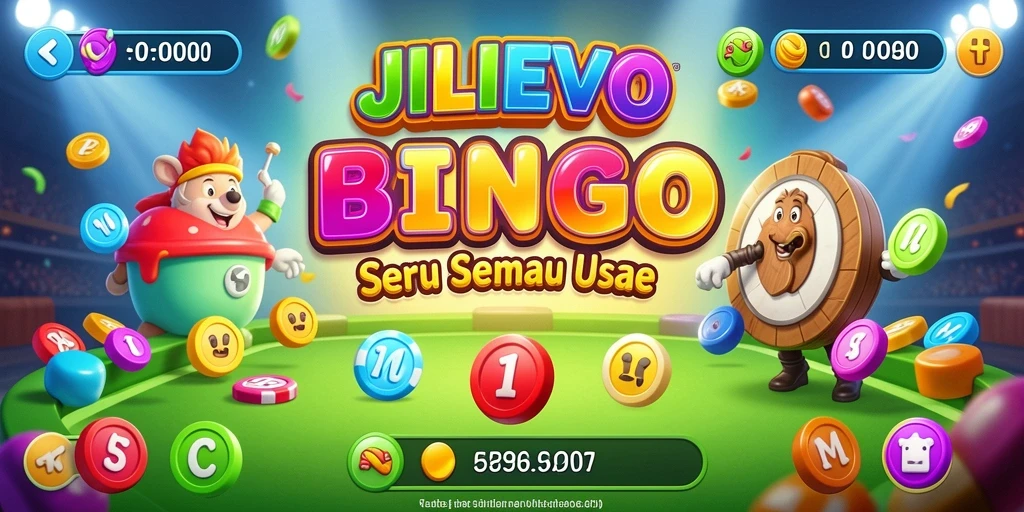 Tampilan seru gameplay Bingo di JILIEVO dengan interaksi pemain.