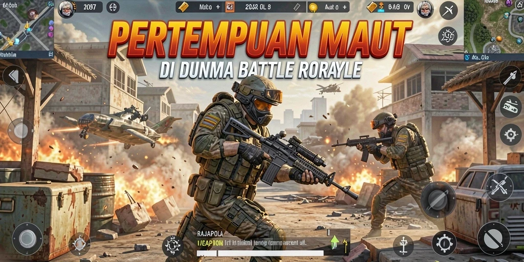 Gameplay seru RAJAPOLA dalam aksi Battle Royale
