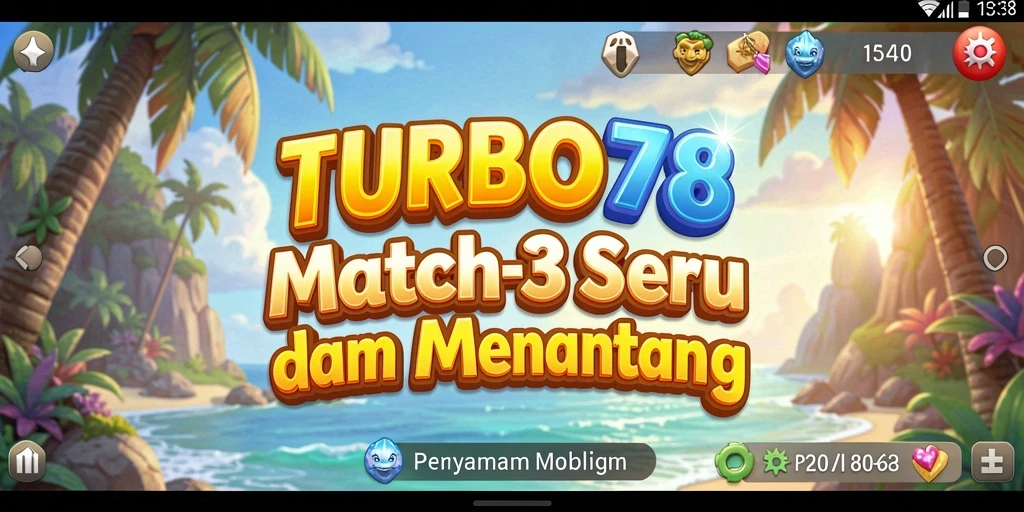 Gameplay seru dan menantang dalam TURBO78.
